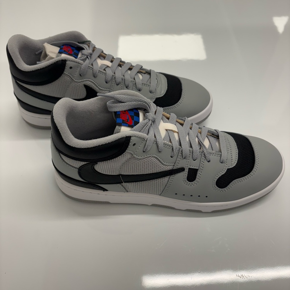 Travis Scott x Nike Attack Cactus Jack Light Smoke Grey Size 10 New - Picture 3 of 10